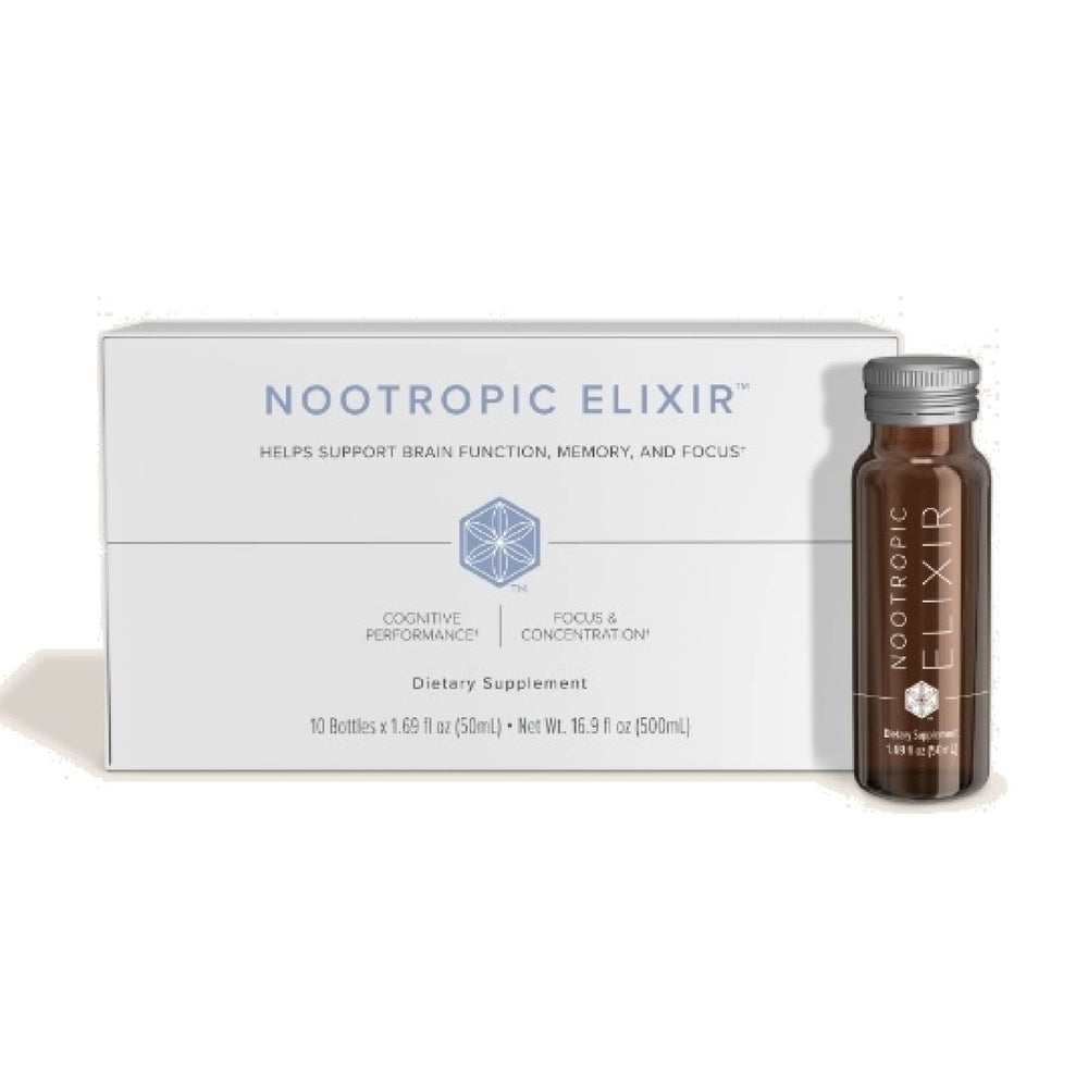 Isagenix Nootropic Elixir bottle close-up