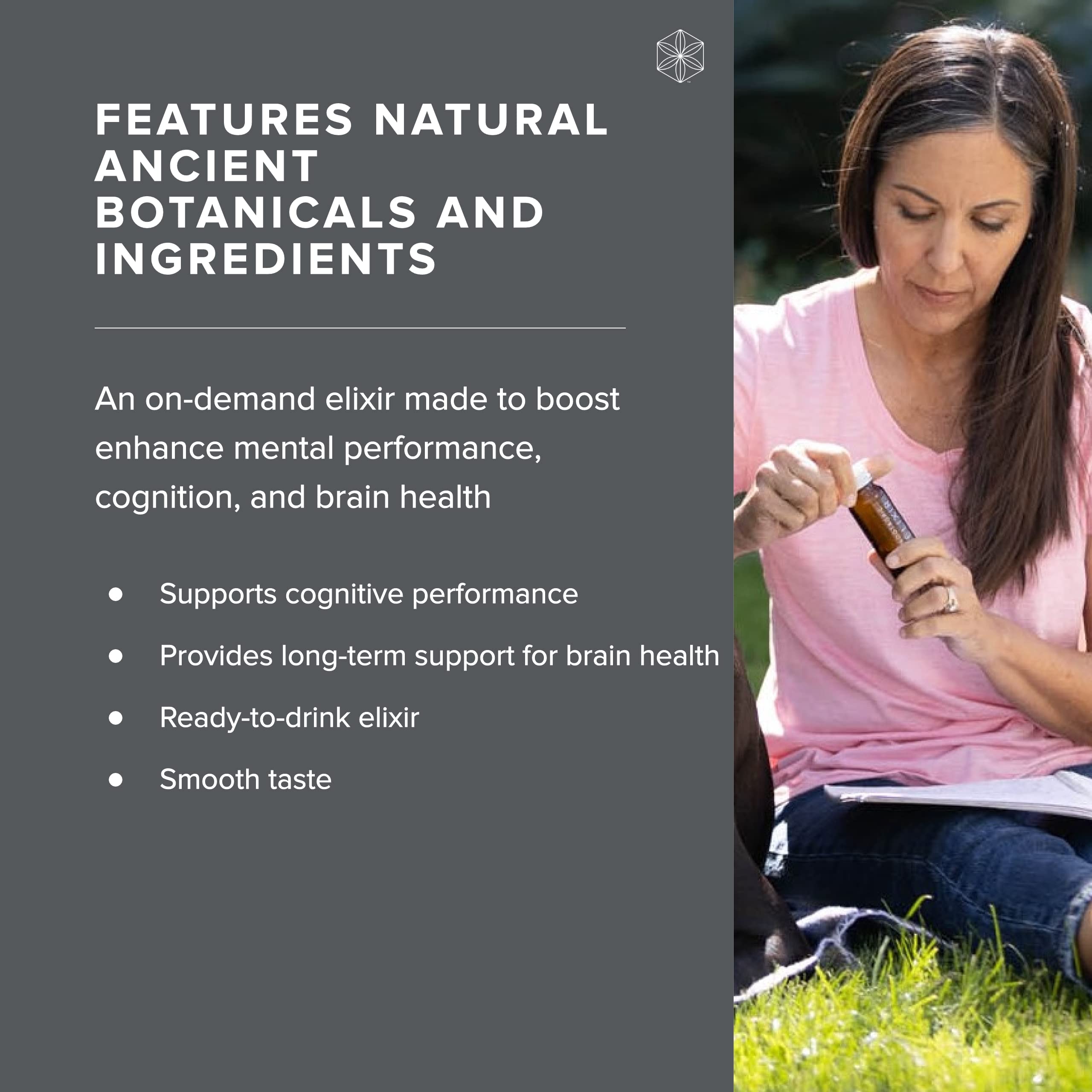 Phosphatidylserine supplement capsule next to bottle