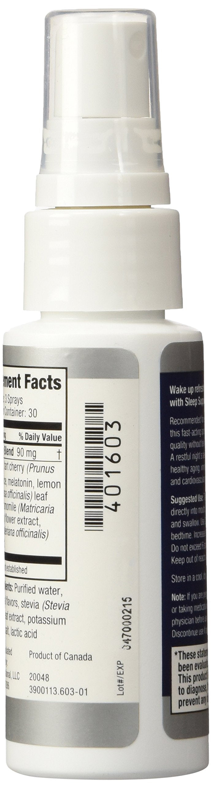 Sleep Support & Renewal Spray packaging box