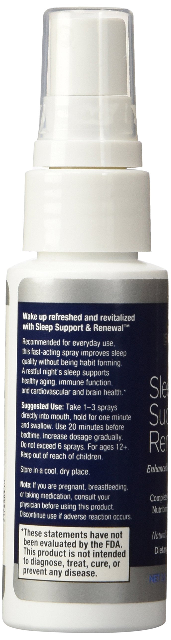 Graphic highlighting melatonin and L-theanine ingredients