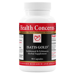 Isatis Gold immune support supplement bottle