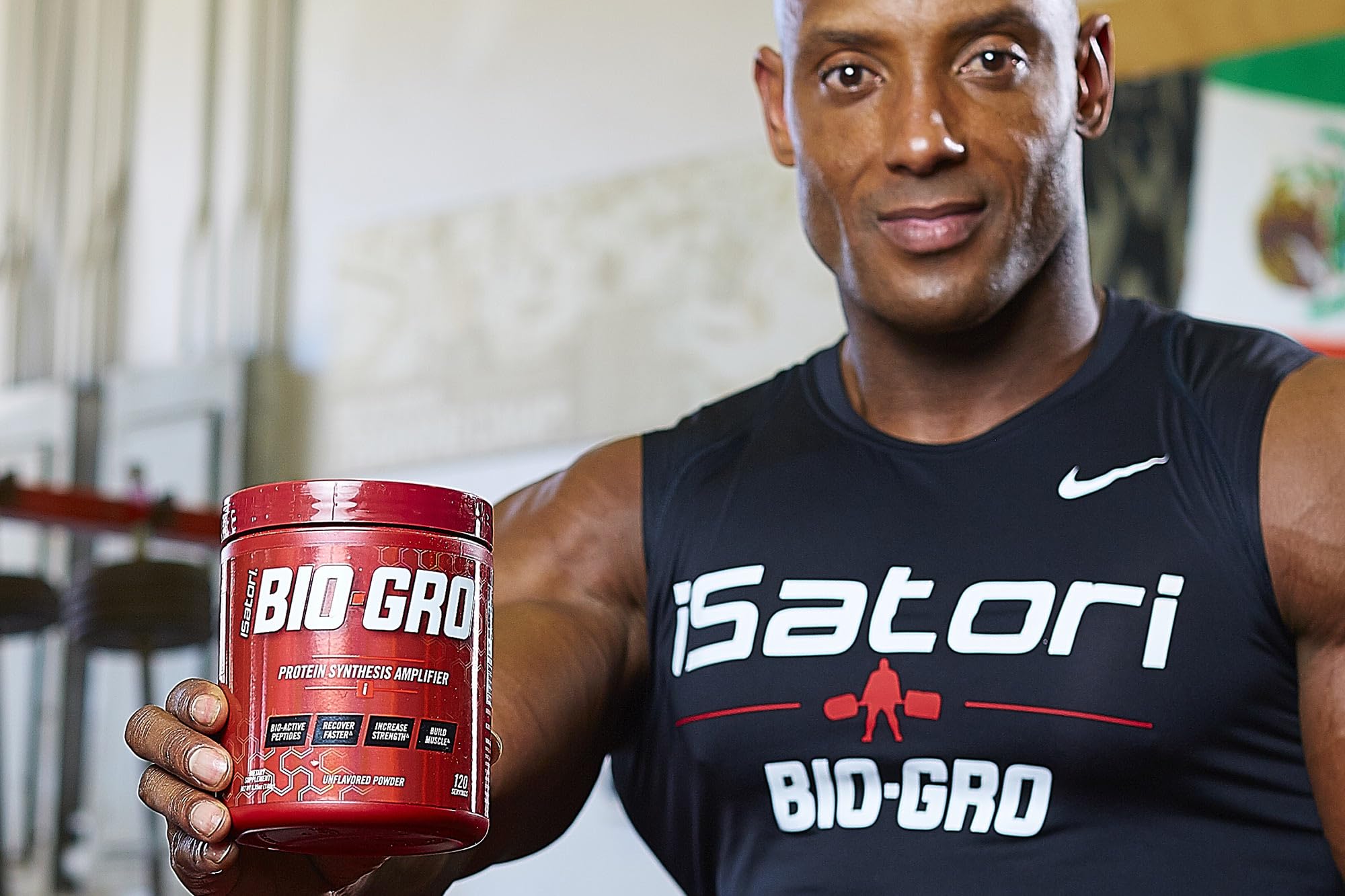 iSatori BIO-GRO product focus on a low-calorie, gluten-free formulation.