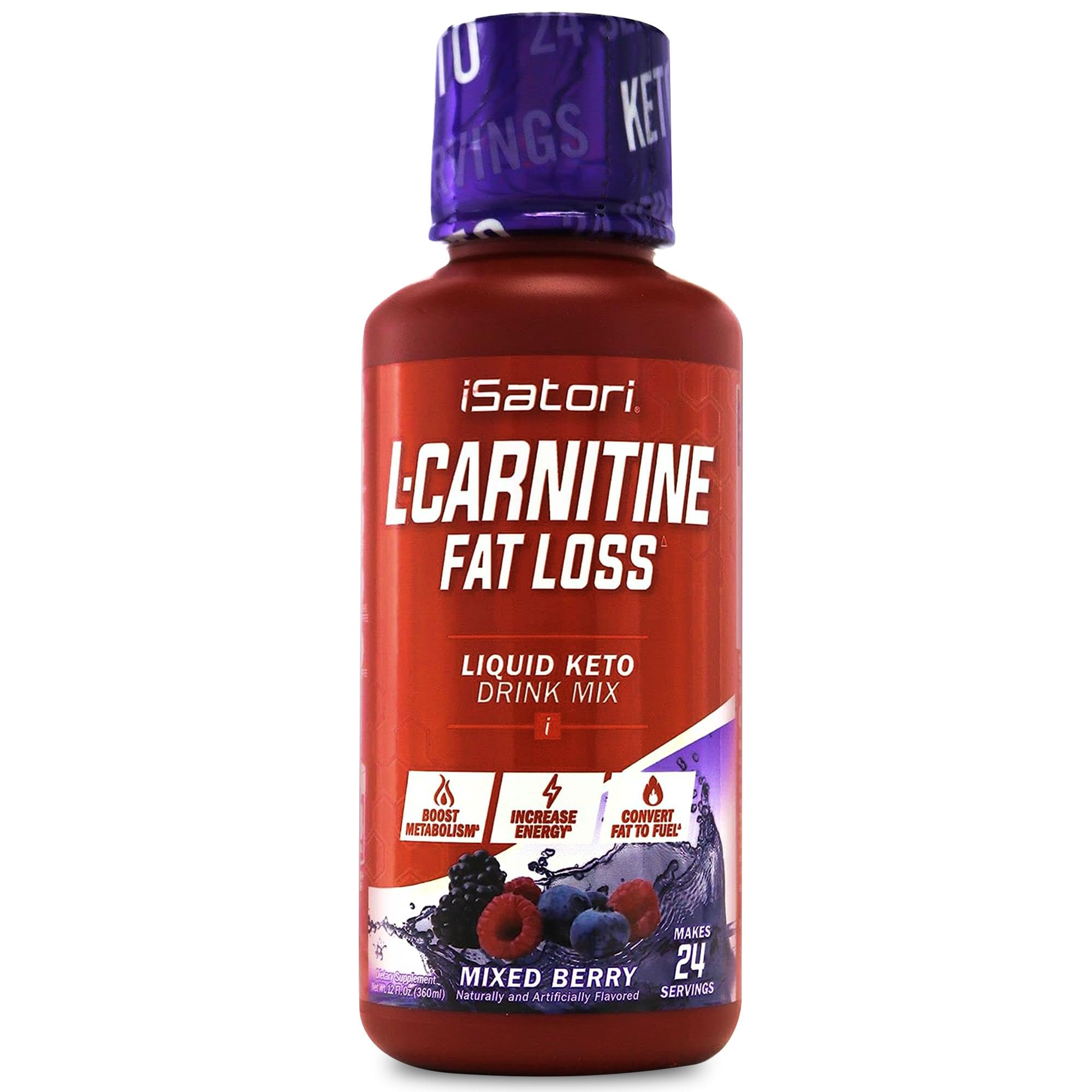 iSatori L-Carnitine 1500 preworkout-routine shows non-stimulant energy option.