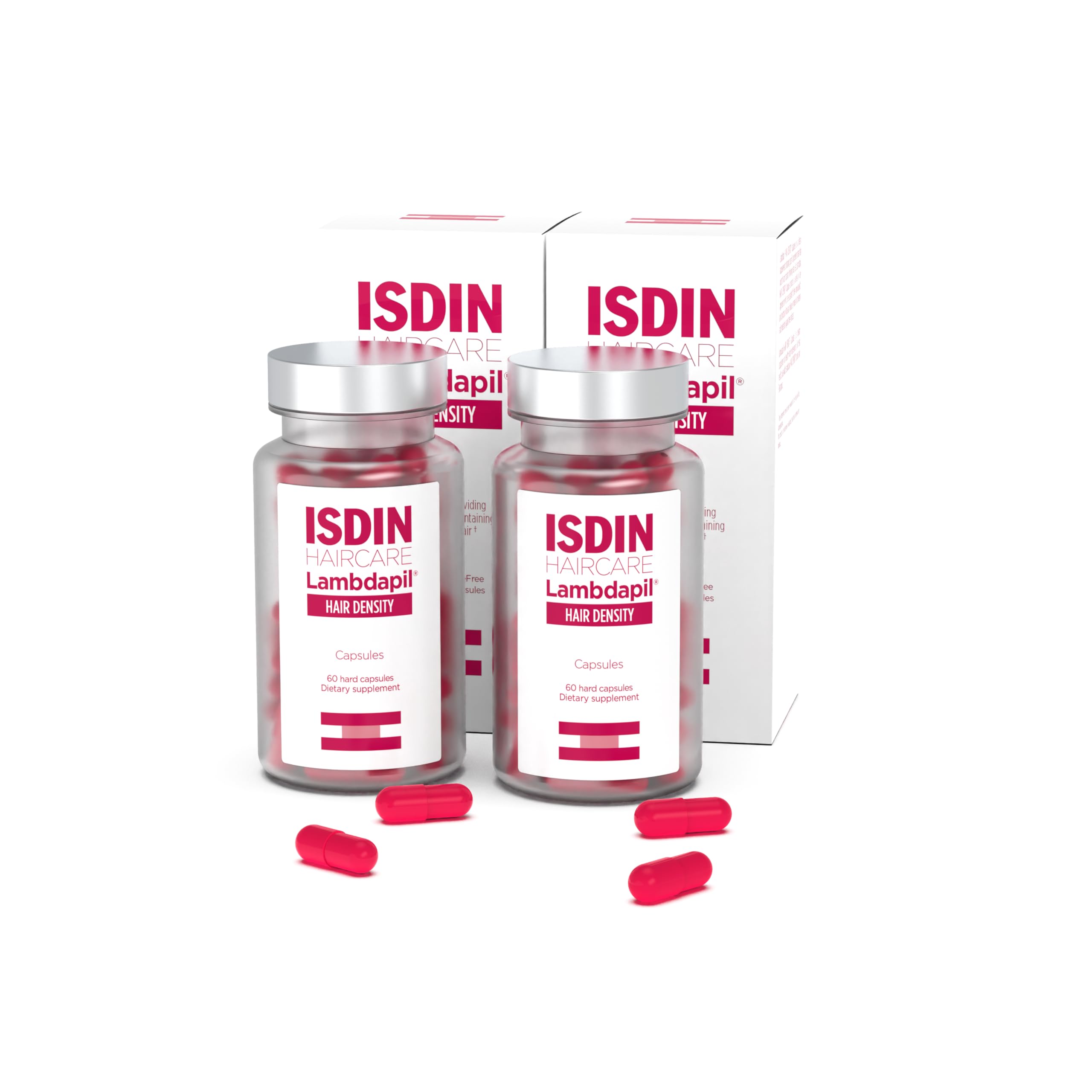 ISDIN Lambdapil Hair Density Capsules bottle front