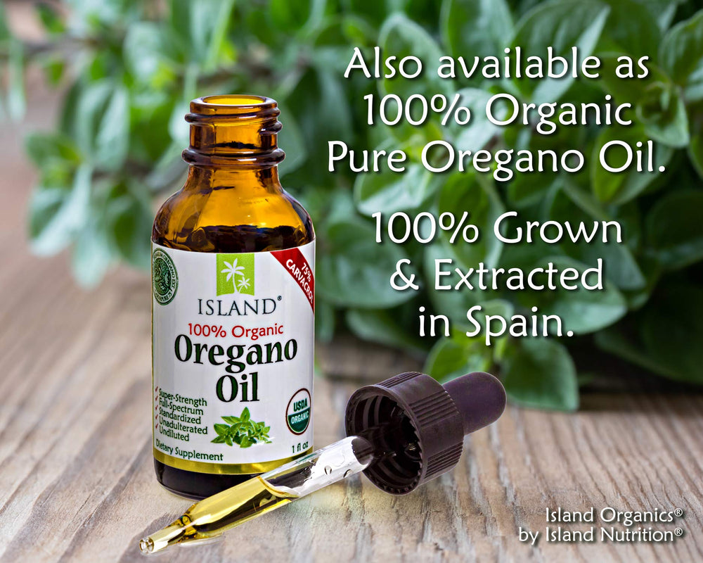 90-count bottle of oregano oil capsules