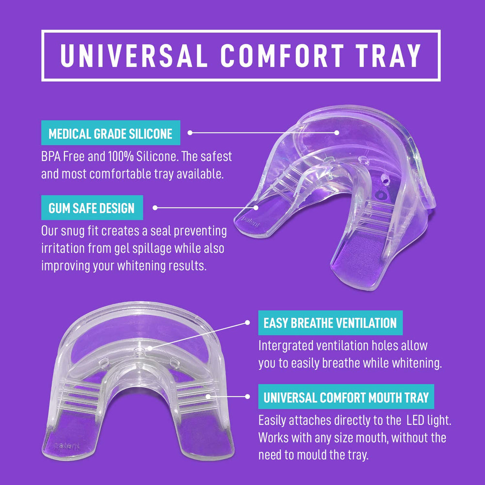 Comfort mouth tray for iSmile whitening