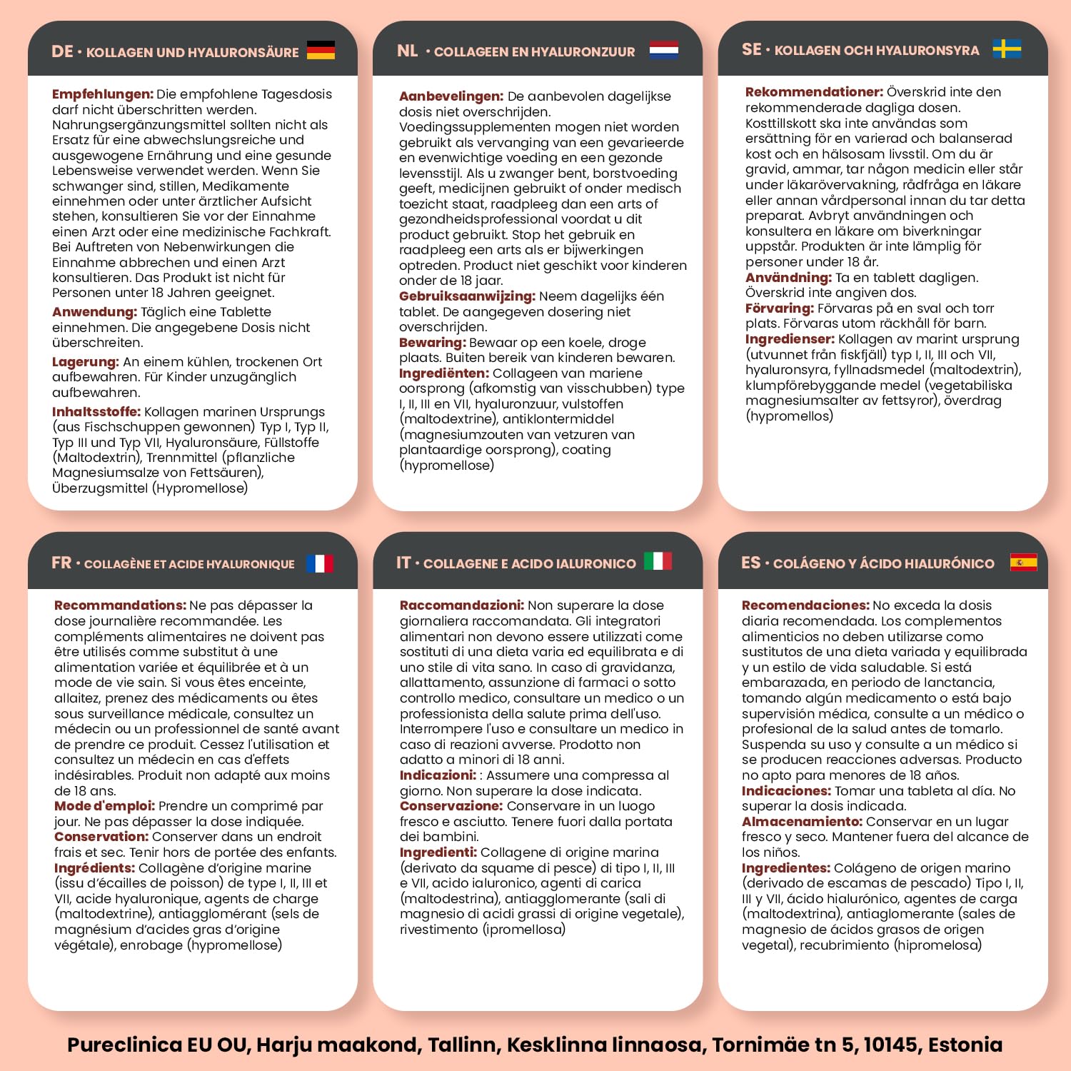 ISO and GMP manufacturing facilities supporting a family-owned PureClinica brand