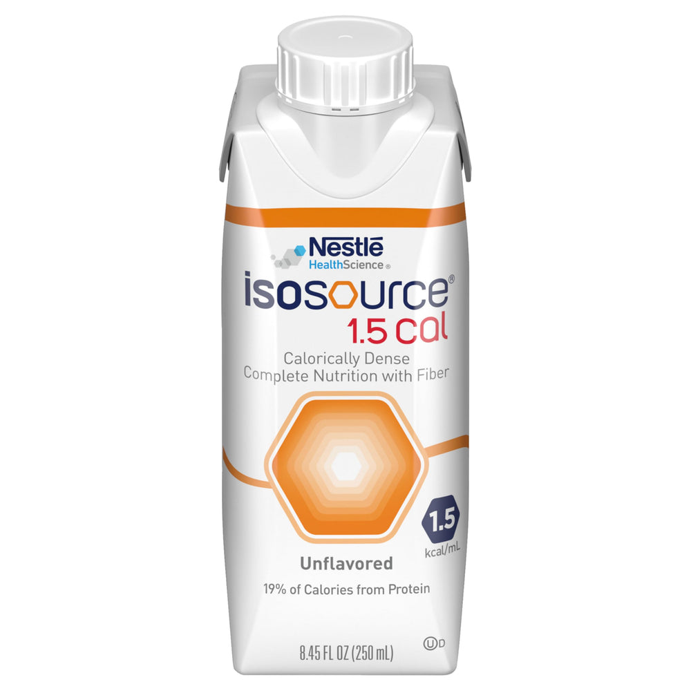 Isosource 1.5 Cal nutritional supplement bottle, 1 lb, Nestlé Clinical Nutrition