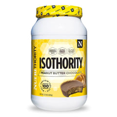 Isothority Whey Protein Isolate Chocolate Peanut Butter 2 lb tub – product image