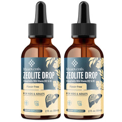 Itharoventis zeolite detox liquid bottle showing premium formula for daily wellness