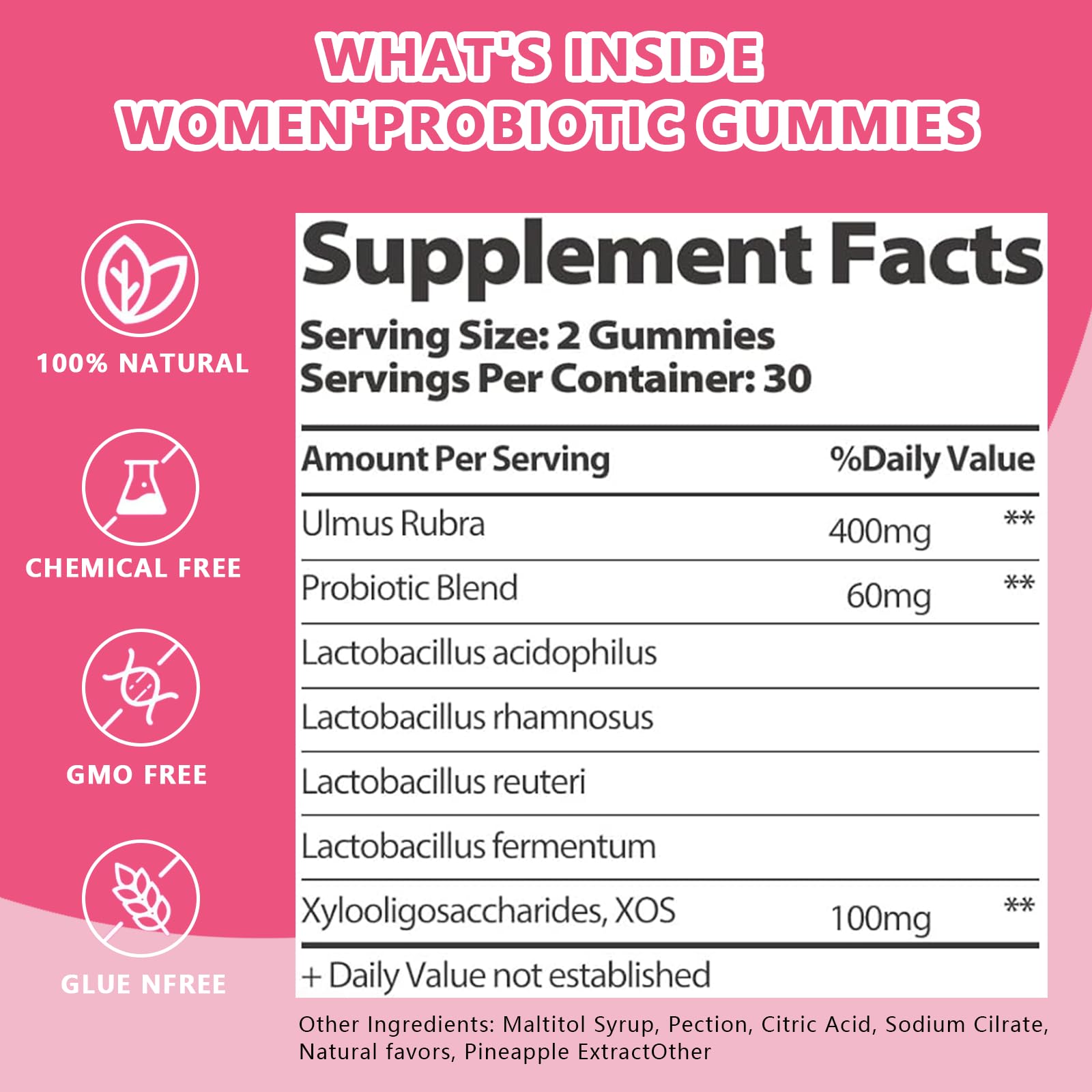 Probiotic blend of four strains