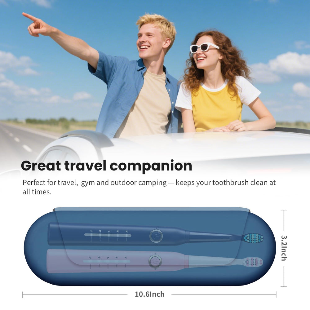 Elegant gift packaging for iTokGok toothbrush travel case