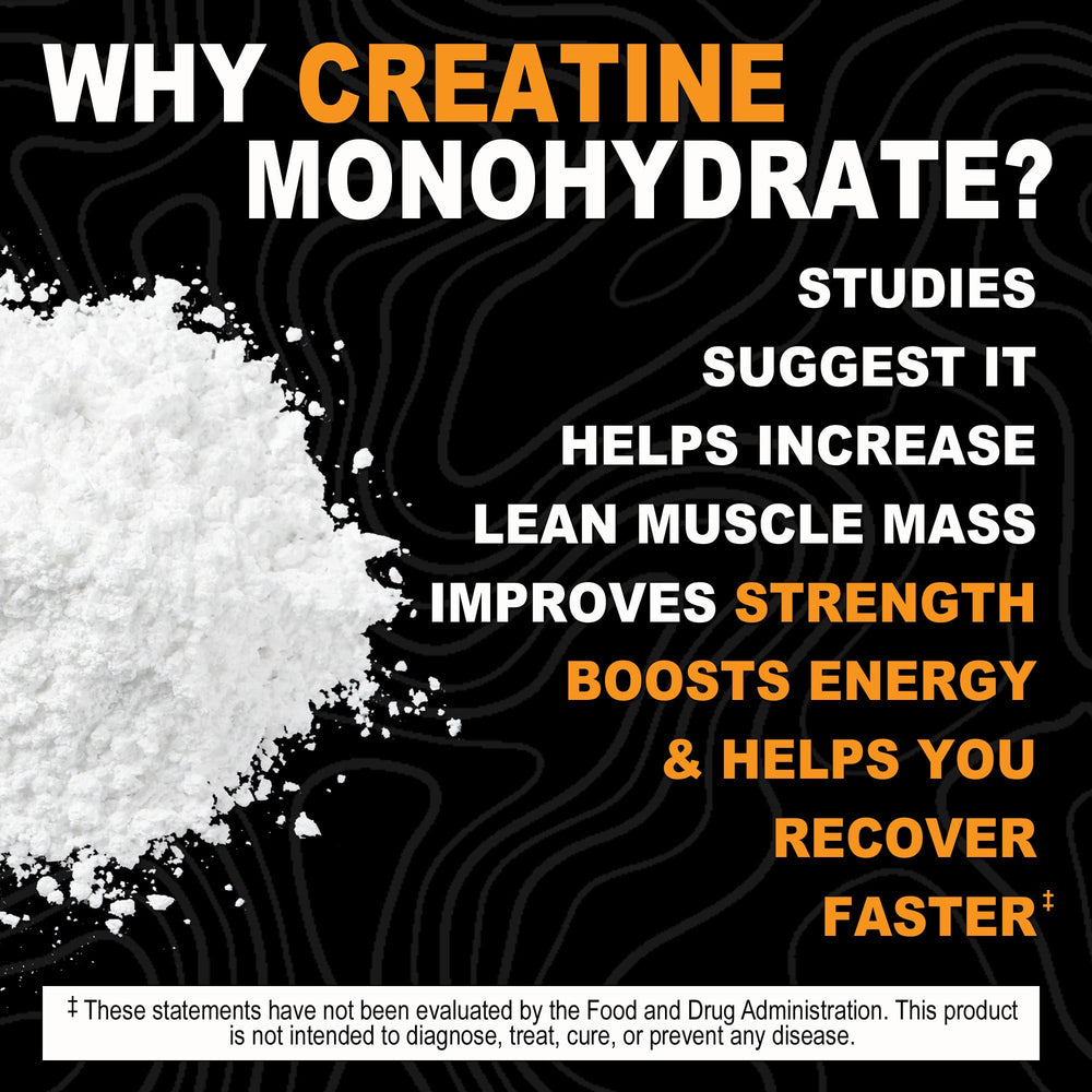 Unflavored creatine monohydrate powder mixability