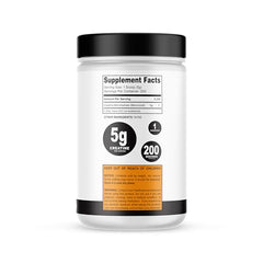 Unflavored creatine monohydrate powder