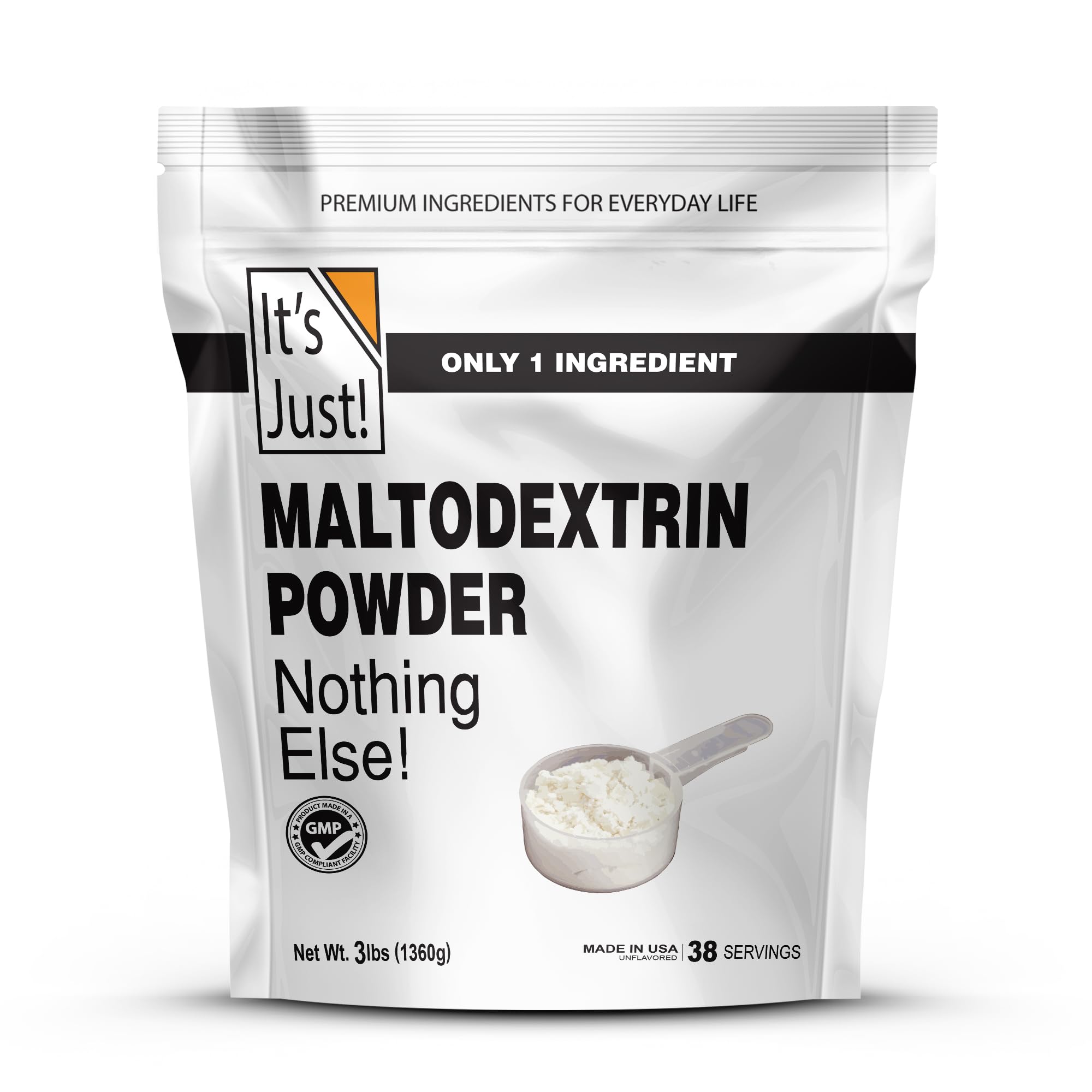 It's Just! Mass Gainer Powder front label