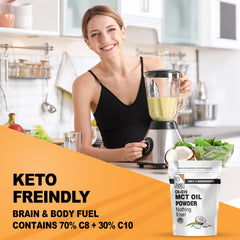 Product packaging with 24oz label