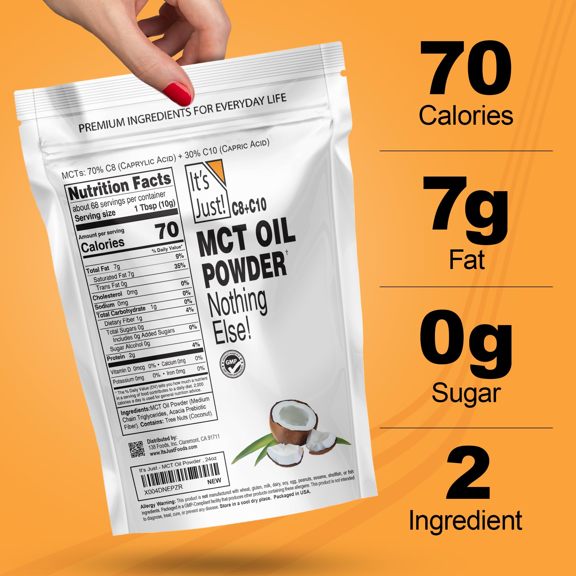 Acacia prebiotic fiber illustration