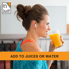 Nutrition info and 1000mg serving illustration