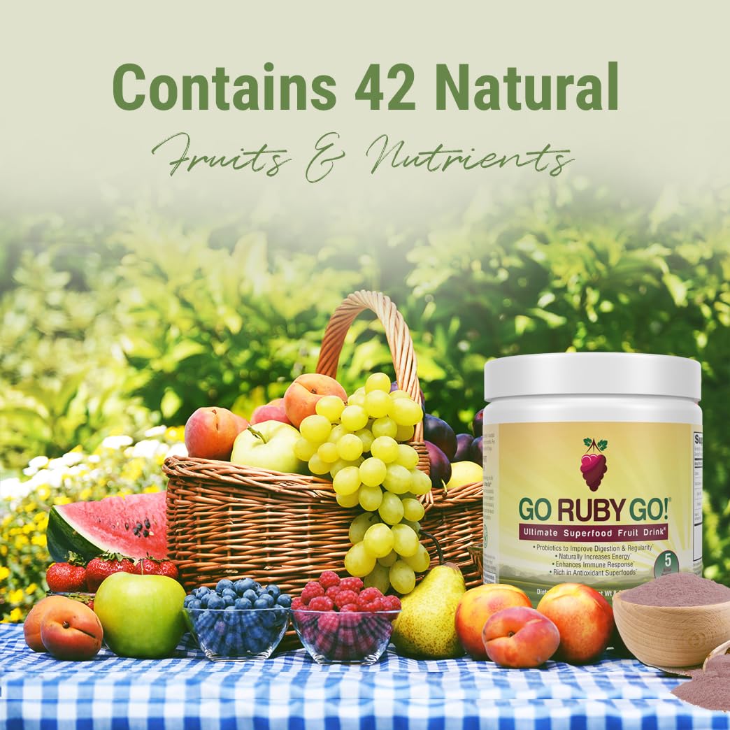 Energy and digestion boost serving