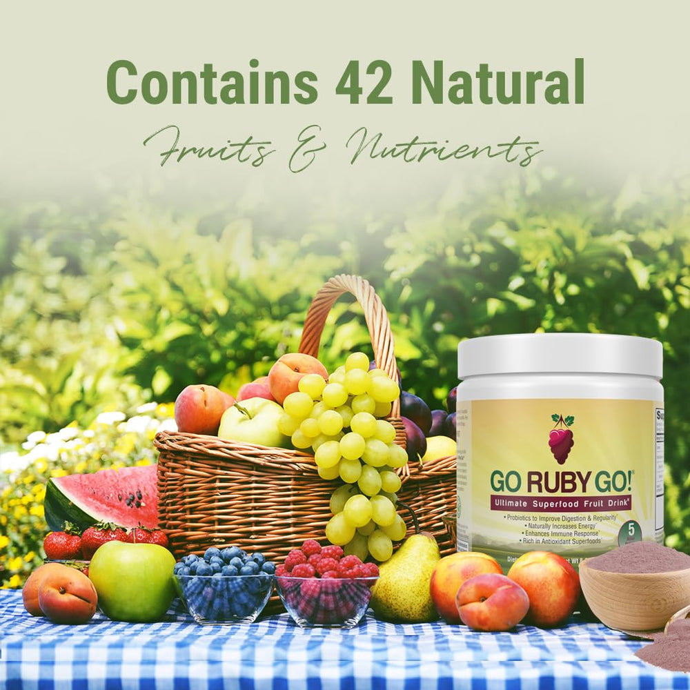 Energy and digestion boost serving