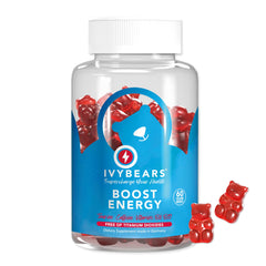 IvyBears Energy Boost Gummies 60-count hero image