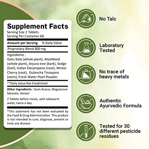 Close-up of Ivy's Mukta Vati capsules