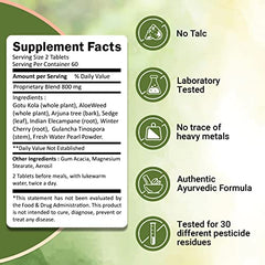 Ivy's Mukta Vati tablets arranged on a white background