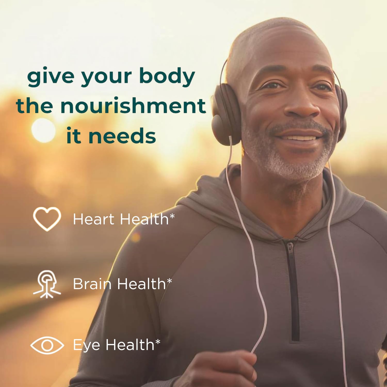 No fishy aftertaste algae omega-3 daily serving