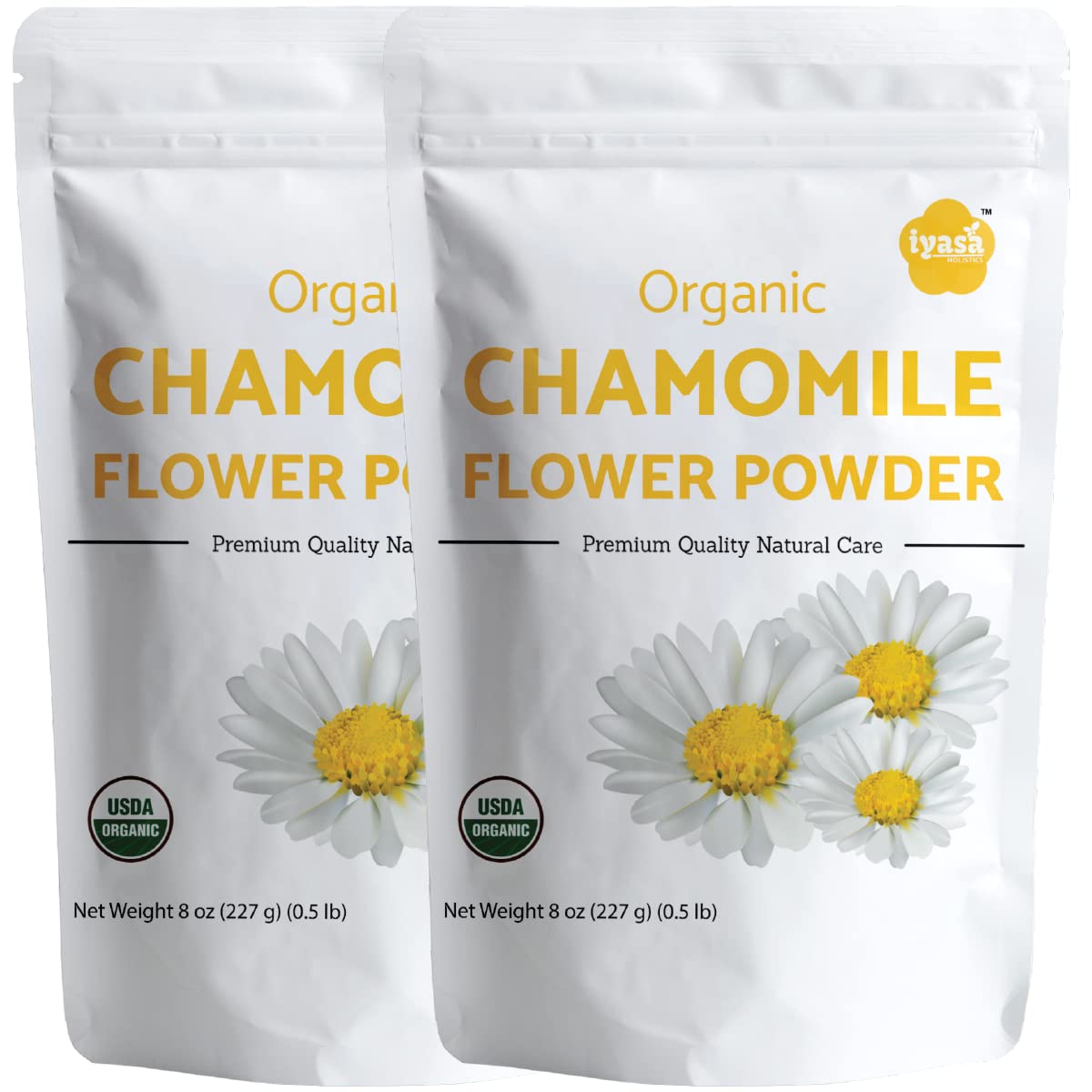 Iyasa Chamomile Powder 16 oz label