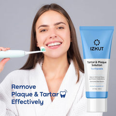 IZKUT Mint flavor toothpaste tube