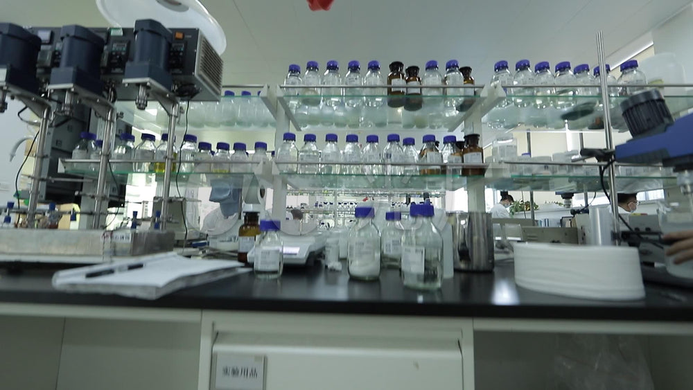 Crystalline J-147 powder showing high purity