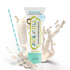 Jack N' Jill Milkshake flavor toothpaste for kids in 1.76 oz tube