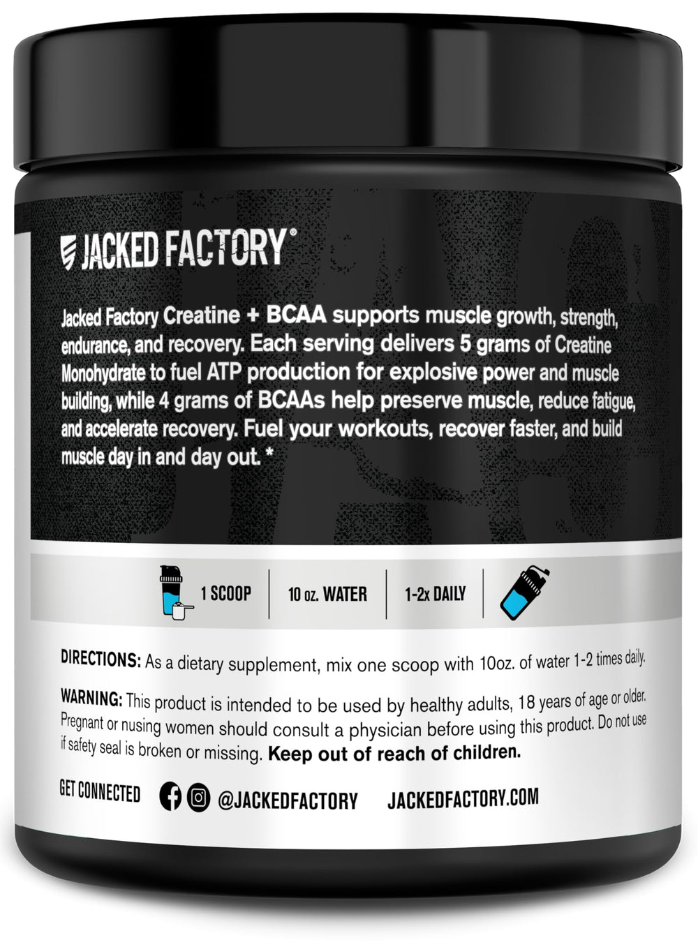 Product packaging with blue raspberry branding on white background