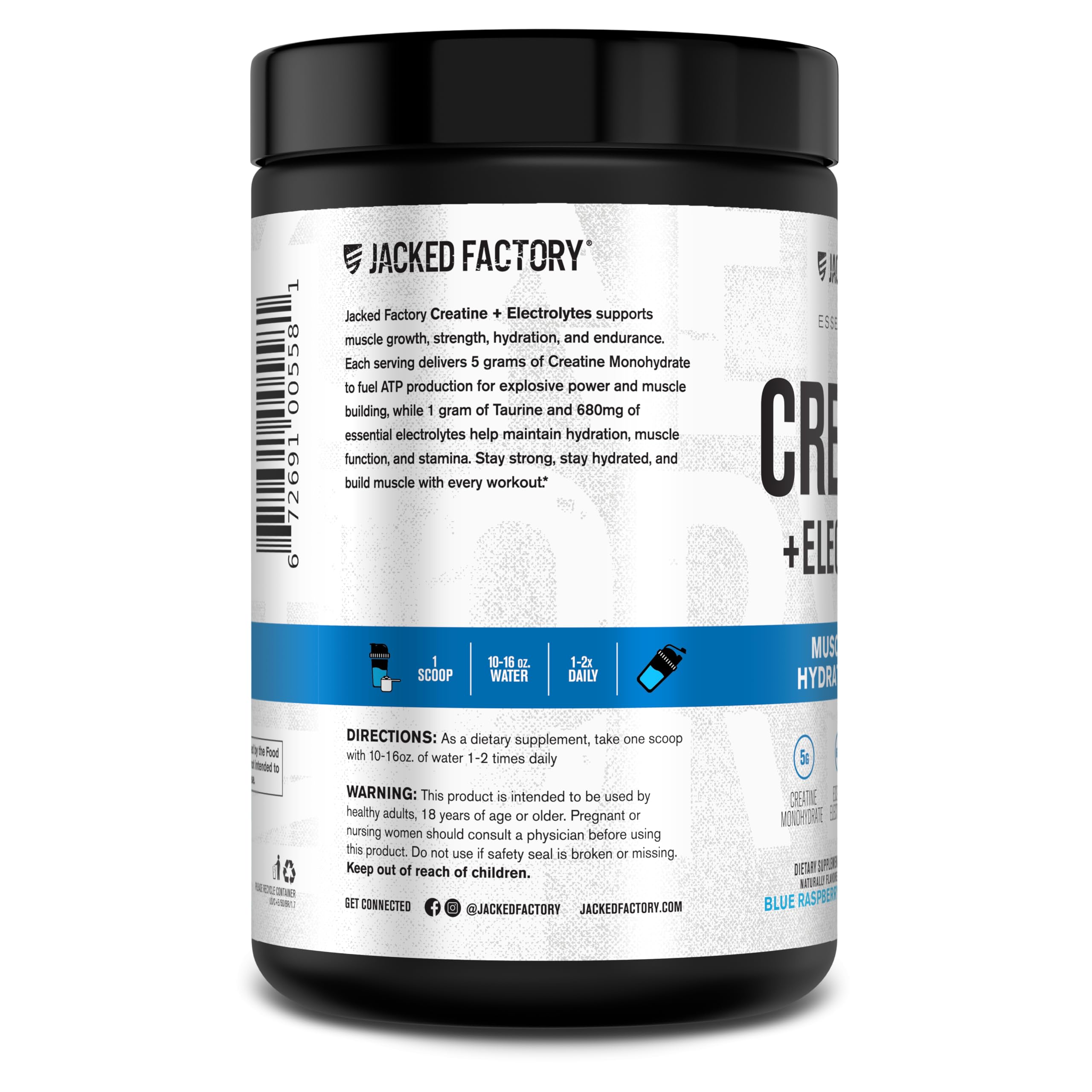 Back of box showing ingredients and certifications