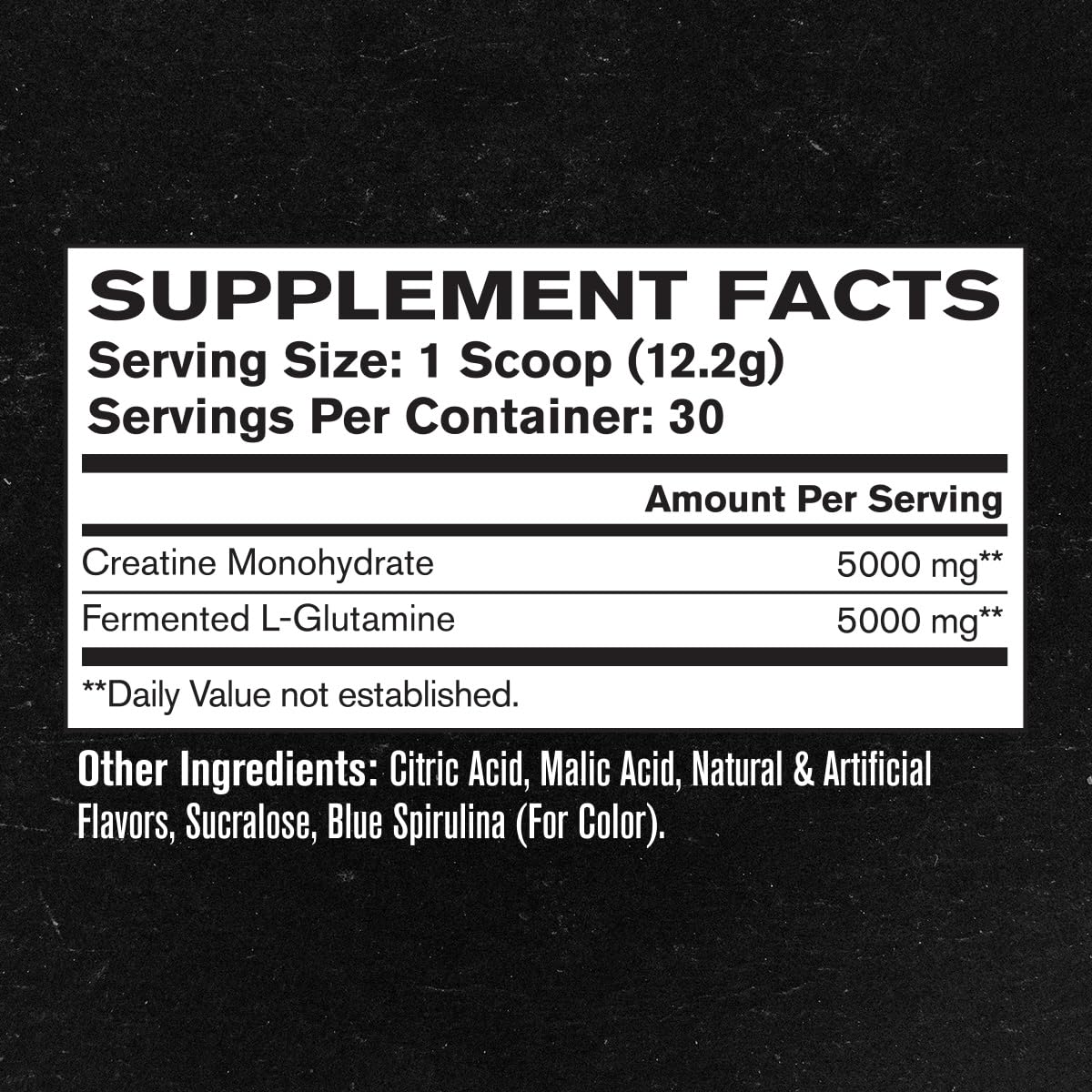 Serving scoop with powder beside the supplement container