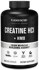 Jacked Factory Creatine HCL + HMB bottle label