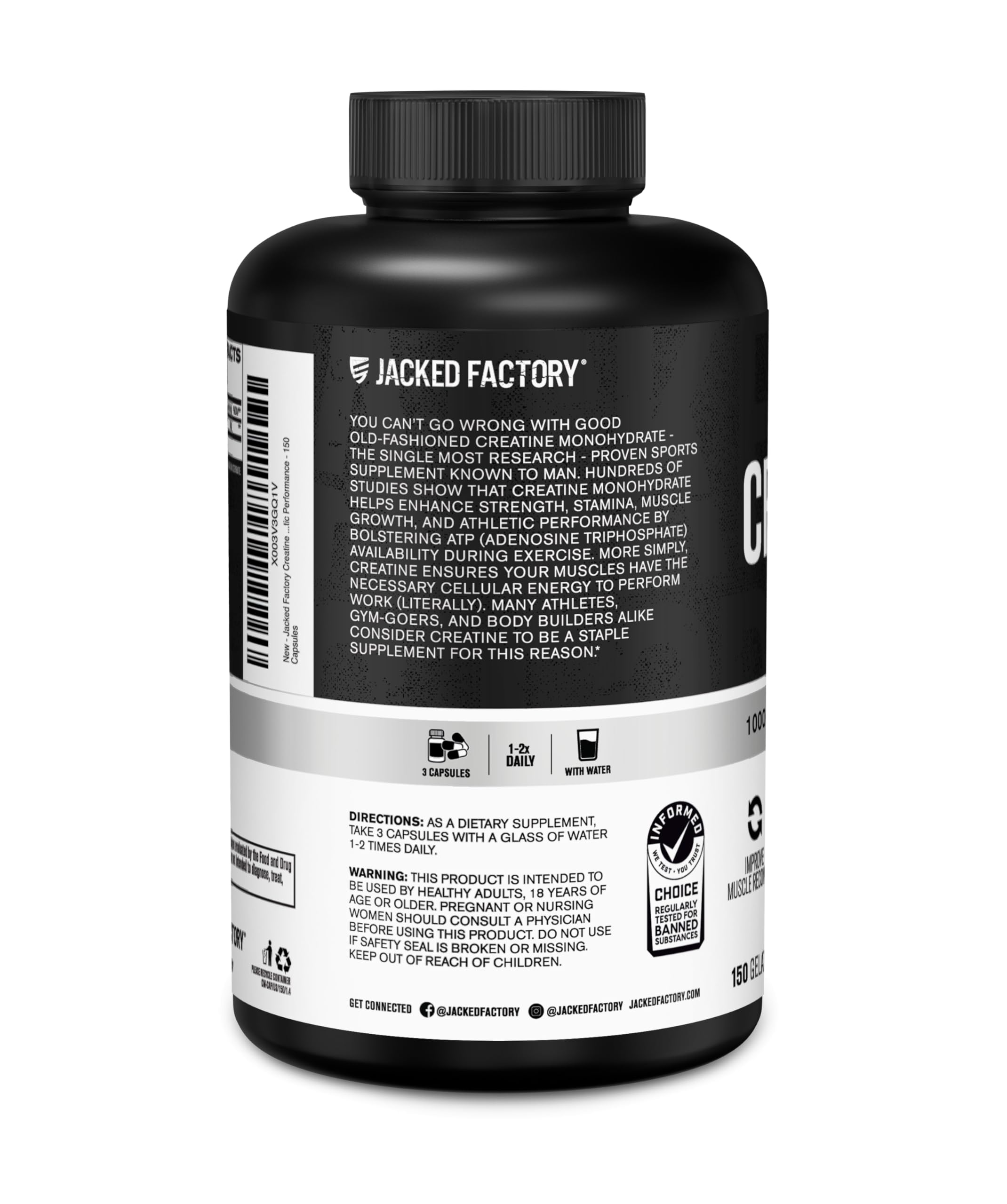 Athlete performing workout with improved performance