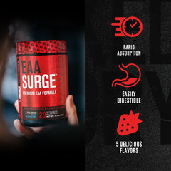 L-Taurine and coconut water components in EAA Surge