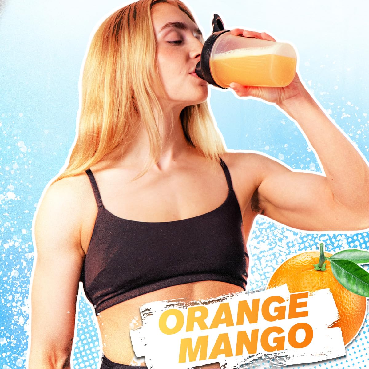 Glass of pink liquid indicates electrolyte-rich hydration after exercise.