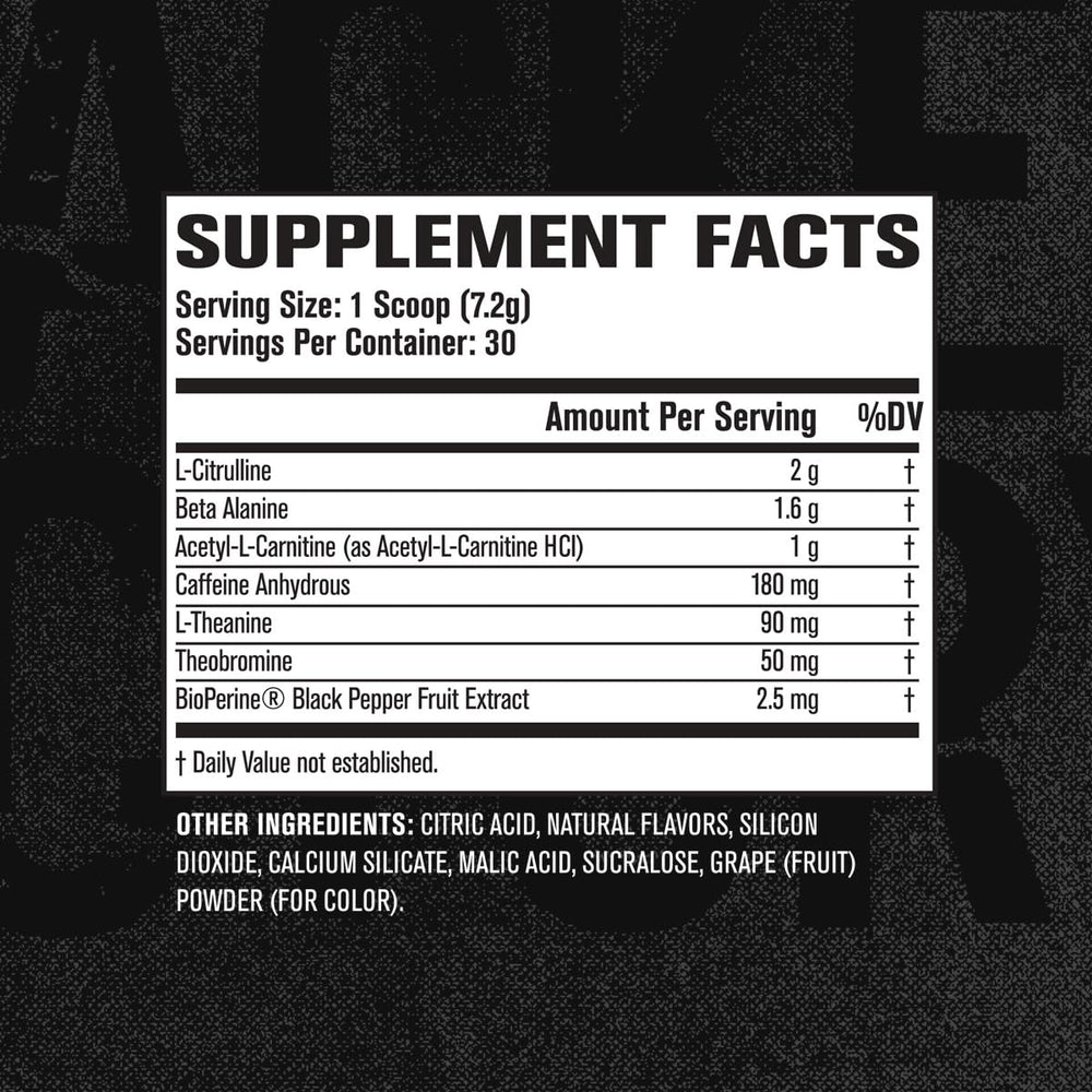 Thermogenic blend visual representation for Nitrosurge Shred