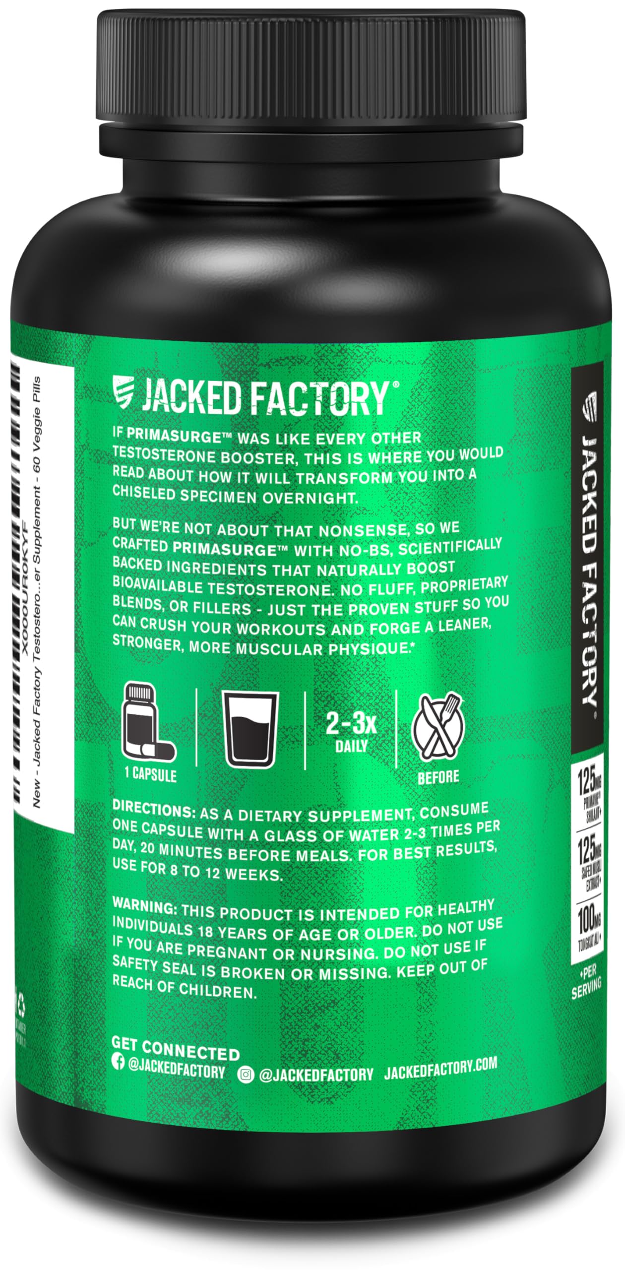 PRIMASURGE packaging shot underscores cGMP manufacturing standards