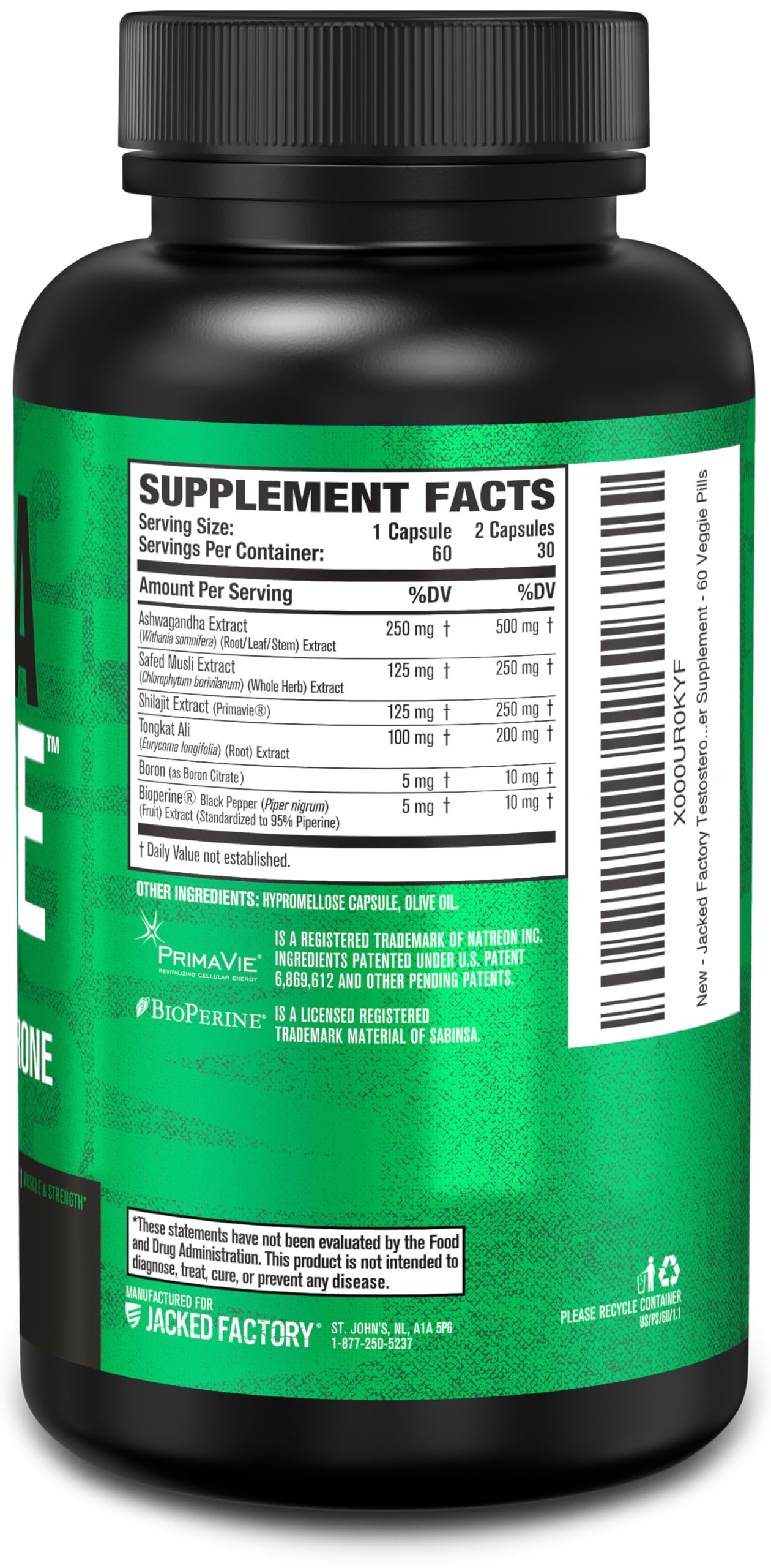 PRIMASURGE pills close-up for steady energy and focus