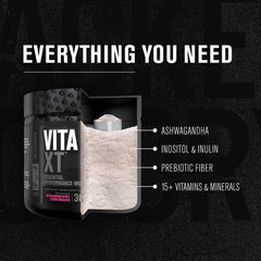 Close-up of Vita XT ingredients showing KSM-66 Ashwagandha