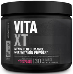 Vita XT Strawberry Lemonade powder container
