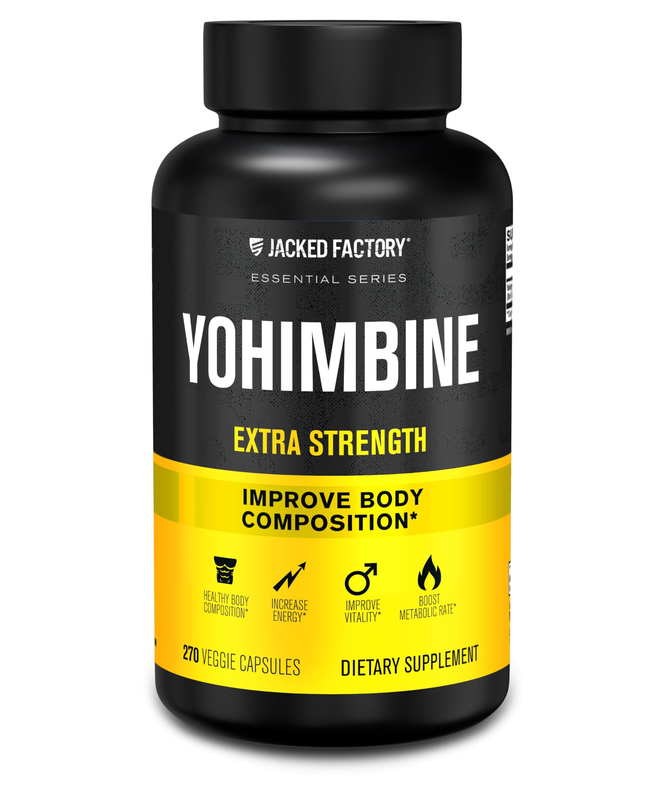 Jacked Factory Yohimbine Extra Strength product hero image