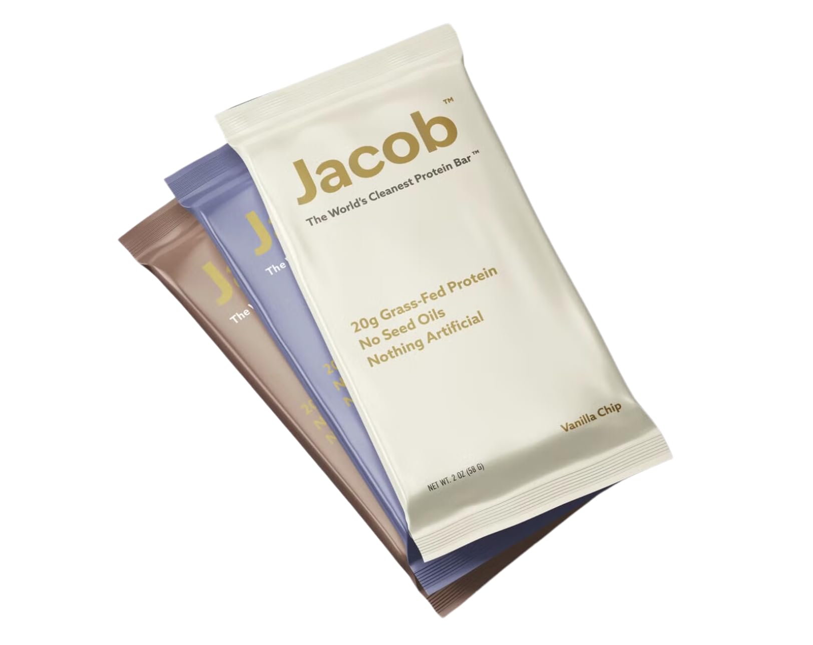 Front view of Jacob Bar Variety Pack (9 bars)