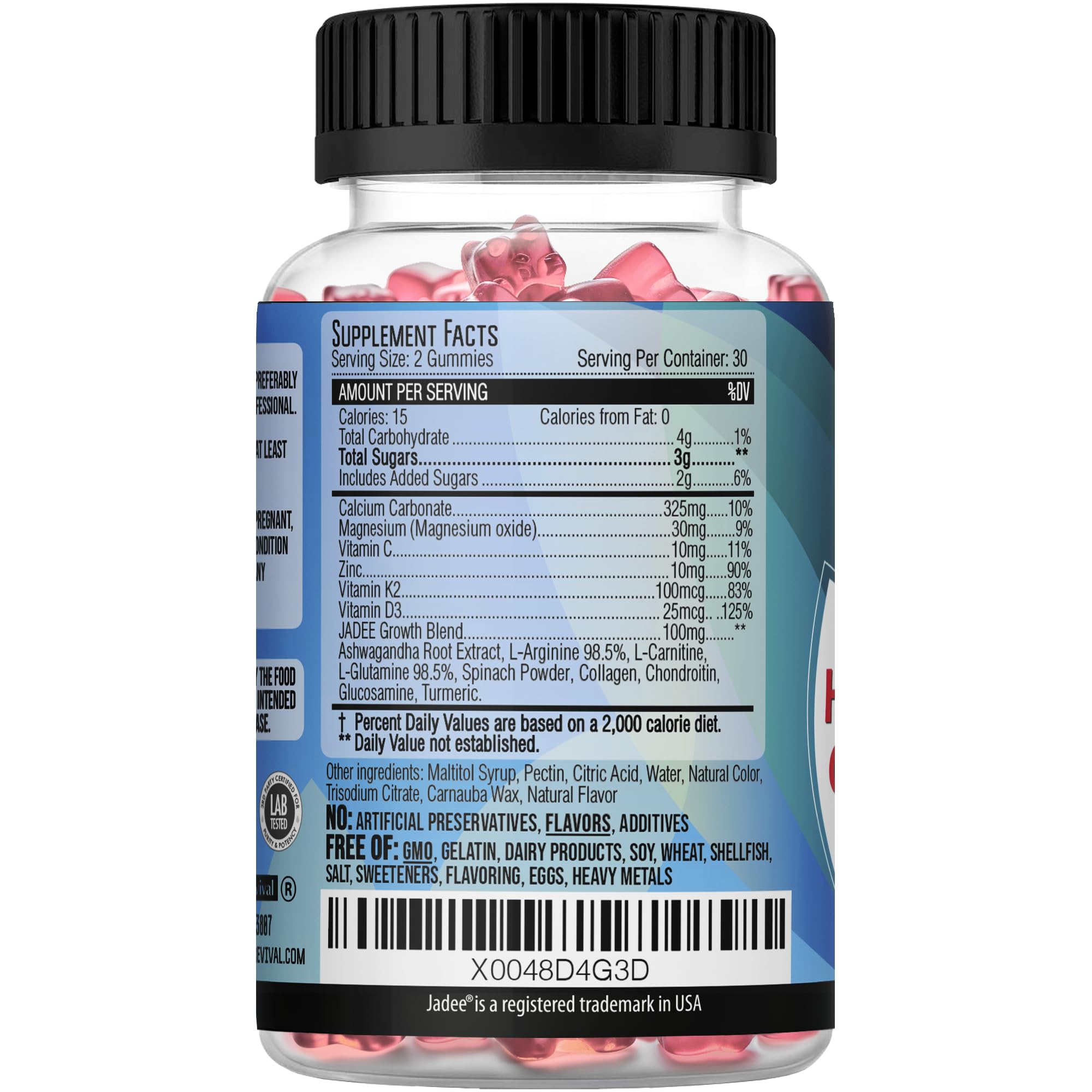 Made in USA facility with GMP and third-party testing