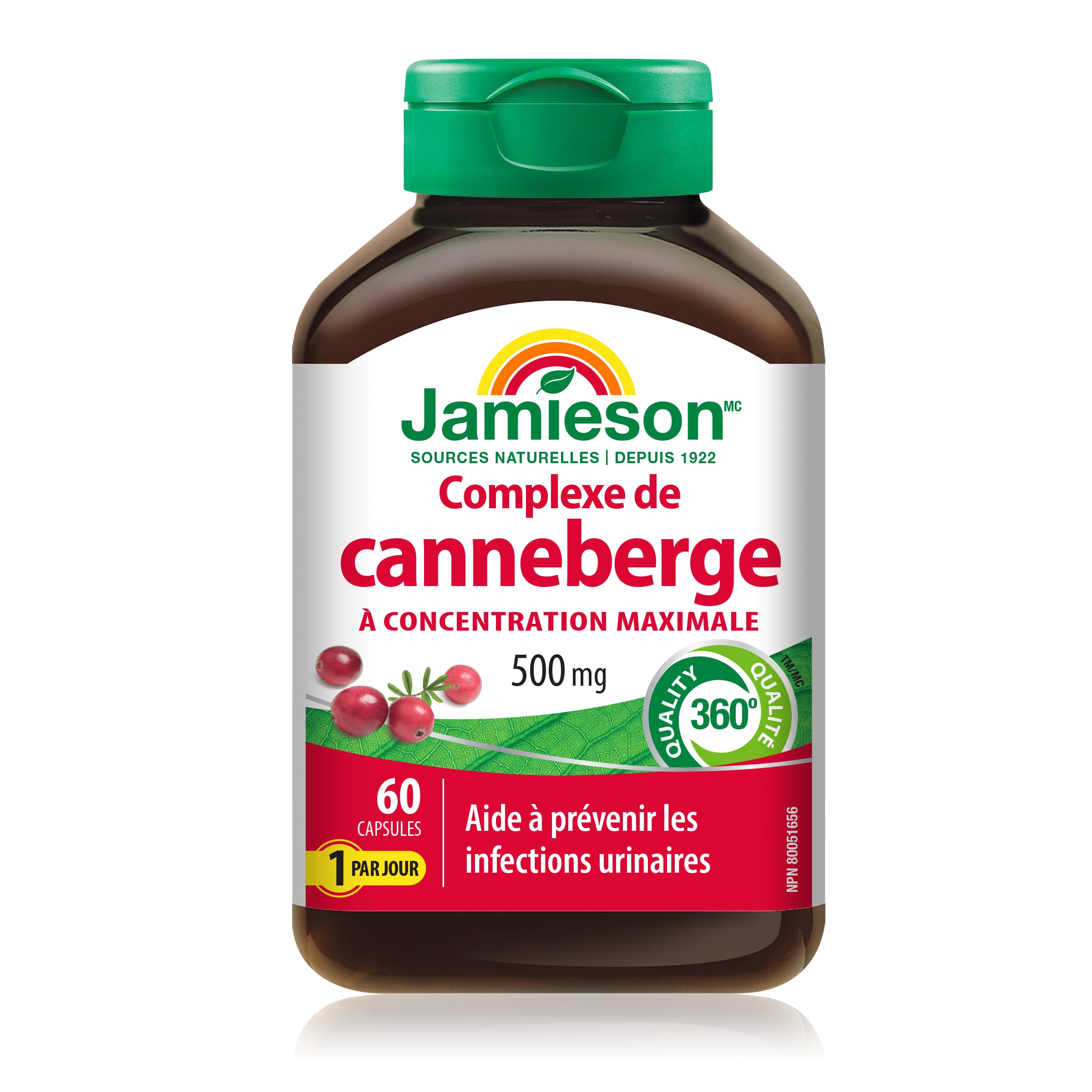 Cranberry Complex capsules close-up