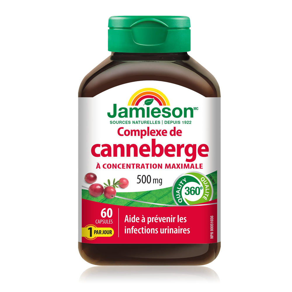 Cranberry Complex capsules close-up