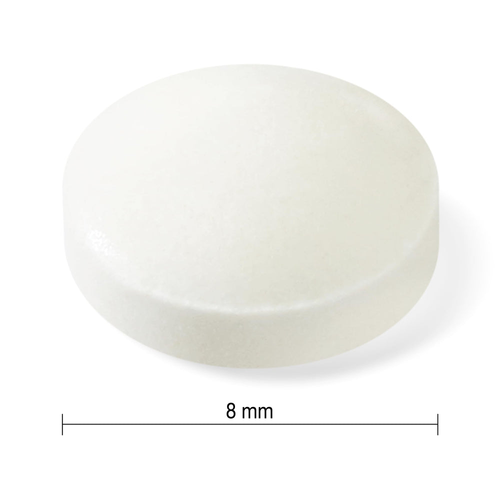 Vitamin D3 2500 IU bottle with 180 tabs on a white background